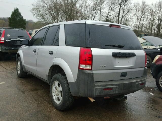 5GZCZ23D13S861224 - 2003 SATURN VUE SILVER photo 3