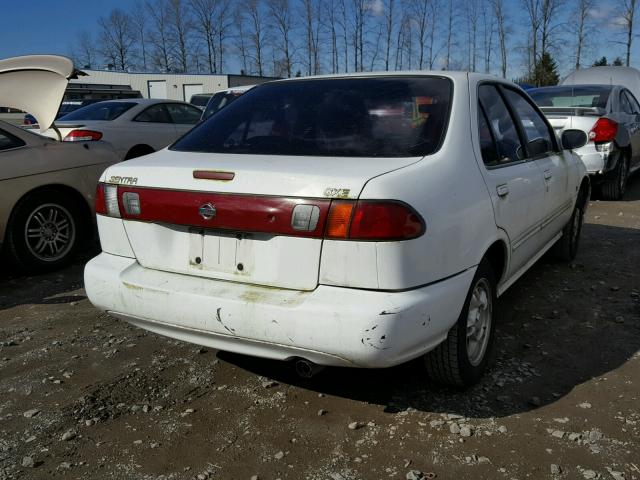 3N1AB41D1XL091383 - 1999 NISSAN SENTRA BAS WHITE photo 4