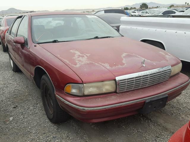 1G1BL52W7RR125299 - 1994 CHEVROLET CAPRICE CL BURGUNDY photo 1