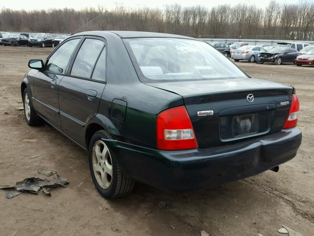 JM1BJ2210X0144066 - 1999 MAZDA PROTEGE ES 绿色 照片 3