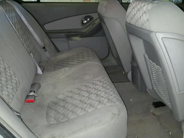 1G1ZT54825F257346 - 2005 CHEVROLET MALIBU LS ვერცხლისფერი ფოტო 6