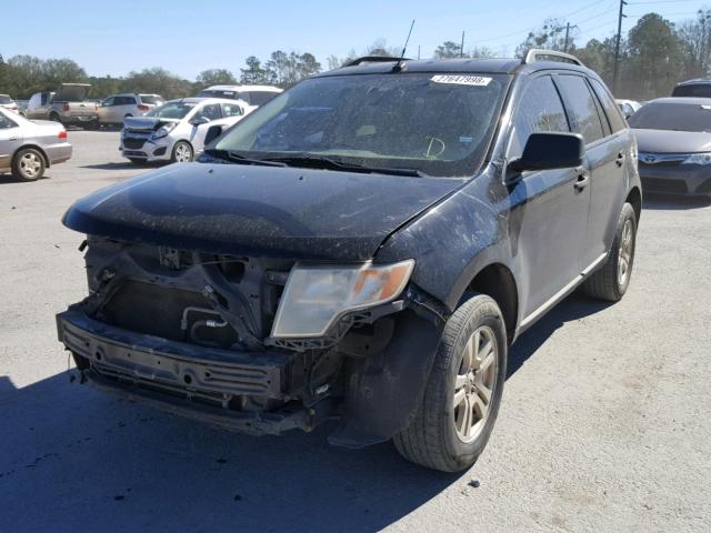 2FMDK36C27BB23415 - 2007 FORD EDGE SE BLACK photo 2