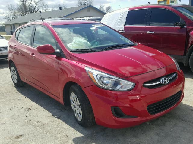 KMHCT5AE9HU352022 - 2017 HYUNDAI ACCENT SE RED photo 1