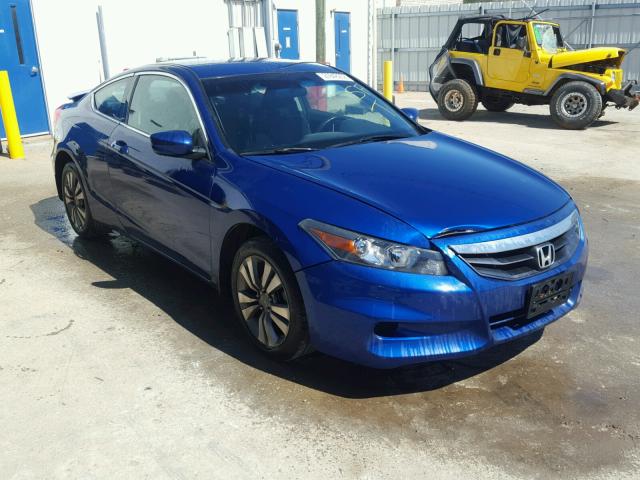 1HGCS1B33BA016891 - 2011 HONDA ACCORD LX- BLUE photo 1