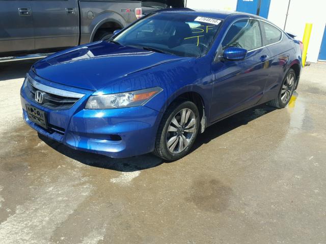 1HGCS1B33BA016891 - 2011 HONDA ACCORD LX- BLUE photo 2