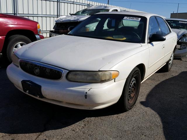 2G4WS52J541234437 - 2004 BUICK CENTURY CU WHITE photo 2