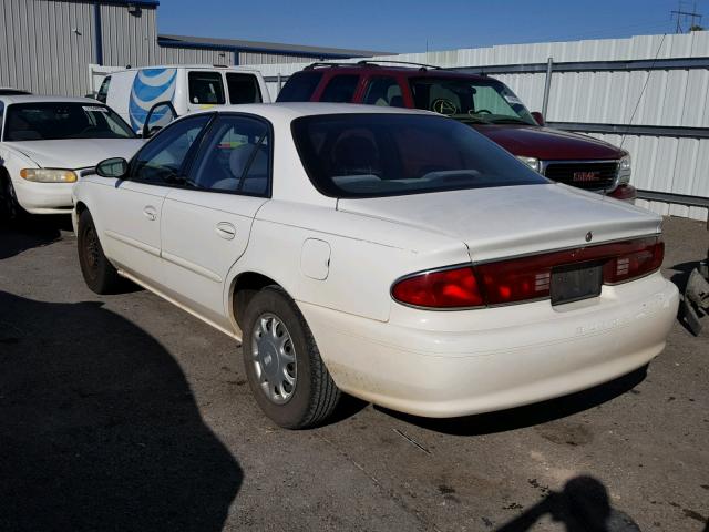 2G4WS52J541234437 - 2004 BUICK CENTURY CU WHITE photo 3