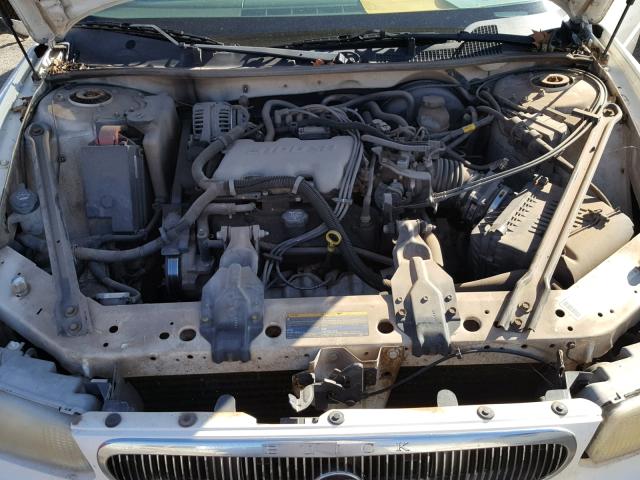 2G4WS52J541234437 - 2004 BUICK CENTURY CU WHITE photo 7