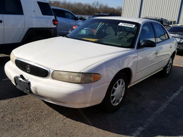 2G4WS52JX41235549 - 2004 BUICK CENTURY CU WHITE photo 2