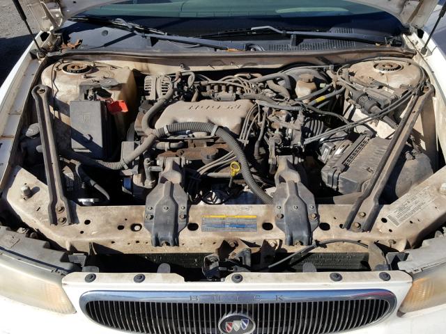 2G4WS52JX41235549 - 2004 BUICK CENTURY CU WHITE photo 7