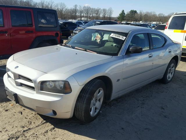 2B3KA43R58H196131 - 2008 DODGE CHARGER GRAY photo 2