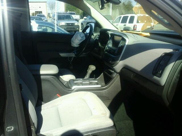 1GCGSCE38G1324430 - 2016 CHEVROLET COLORADO L GRAY photo 5