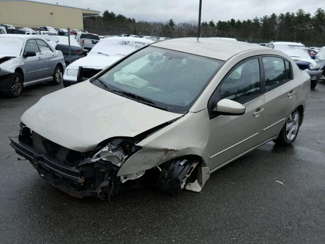 3N1AB61E38L760467 - 2008 NISSAN SENTRA 2.0 TAN photo 2