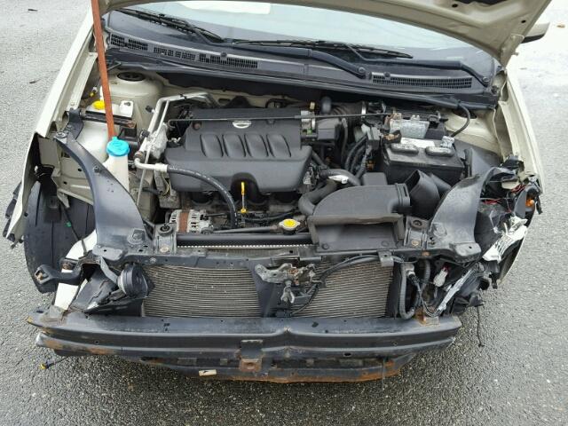 3N1AB61E38L760467 - 2008 NISSAN SENTRA 2.0 TAN photo 7