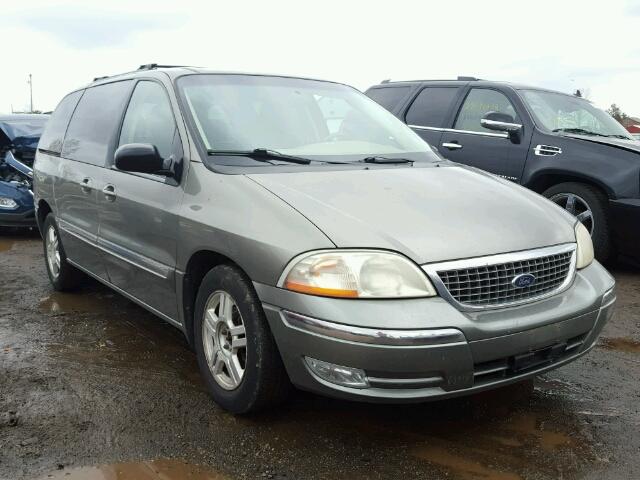 2FMDA52471BB84361 - 2001 FORD WINDSTAR S GRAY photo 1