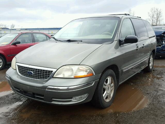 2FMDA52471BB84361 - 2001 FORD WINDSTAR S GRAY photo 2