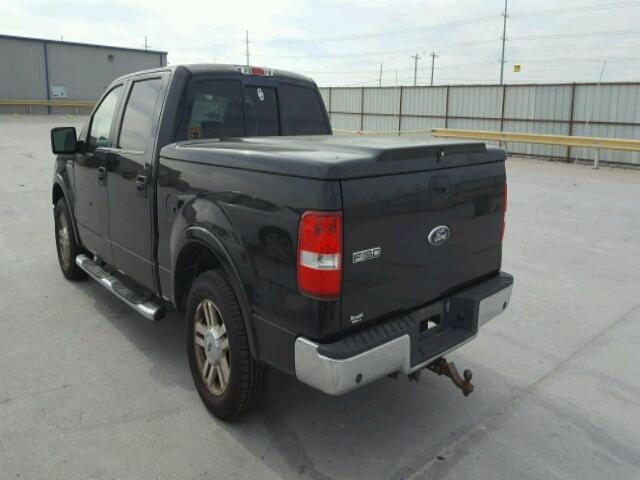 1FTPW12V97KC32056 - 2007 FORD F150 Noir photo 3