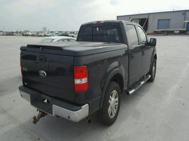 1FTPW12V97KC32056 - 2007 FORD F150 Noir photo 4