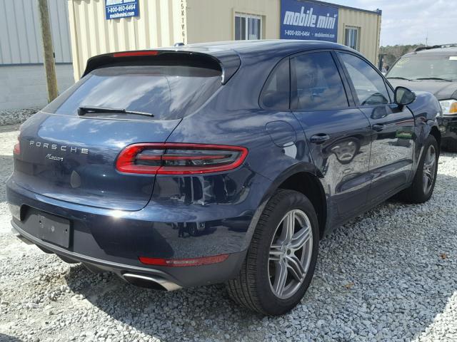 WP1AA2A56HLB81363 - 2017 PORSCHE MACAN BLUE photo 4