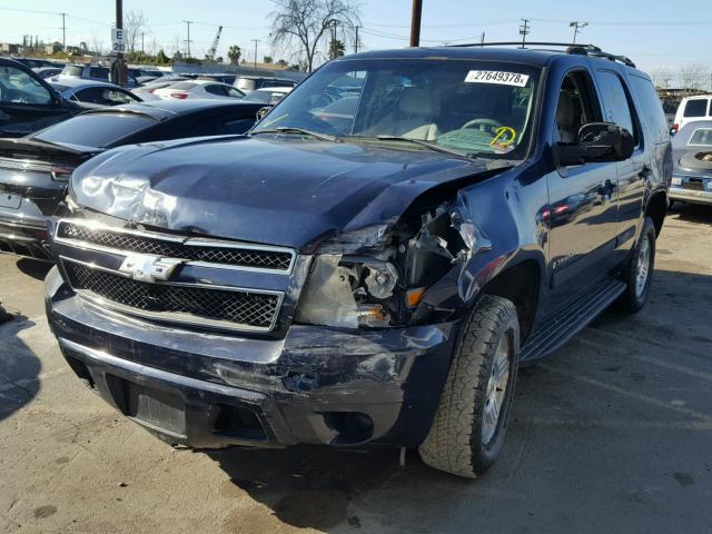 1GNFC13097R312446 - 2007 CHEVROLET TAHOE C150 BLUE photo 2