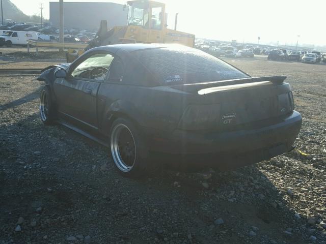 1FAFP42X1YF123148 - 2000 FORD MUSTANG GT BLACK photo 3