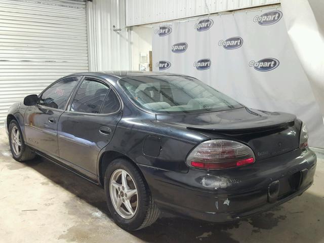 1G2WK52J22F176530 - 2002 PONTIAC GRAND PRIX BLACK photo 3