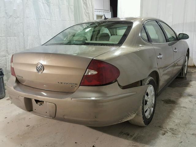 2G4WC582471130068 - 2007 BUICK LACROSSE C TAN photo 4