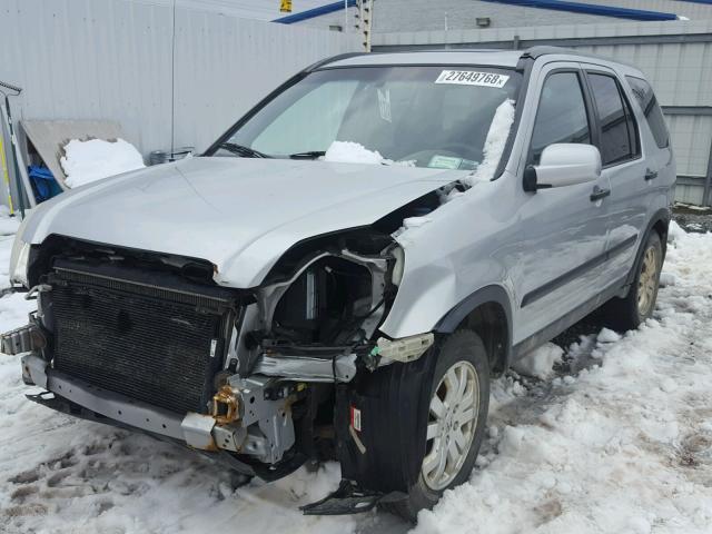 SHSRD77806U443834 - 2006 HONDA CR-V EX SILVER photo 2