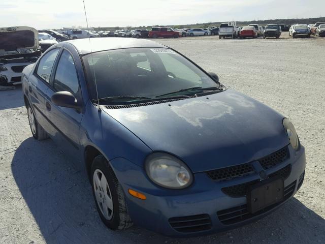 1B3ES26C43D215960 - 2003 DODGE NEON SE BLUE photo 1