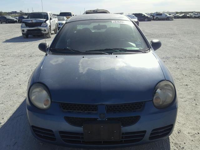 1B3ES26C43D215960 - 2003 DODGE NEON SE BLUE photo 9