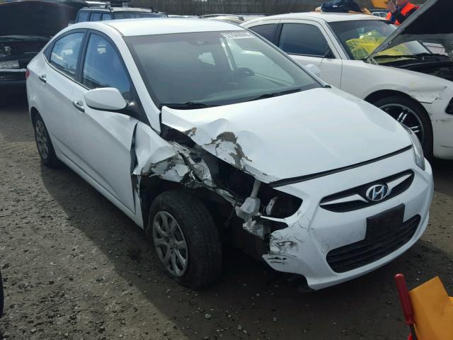 KMHCT4AE1CU073280 - 2012 HYUNDAI ACCENT GLS WHITE photo 1