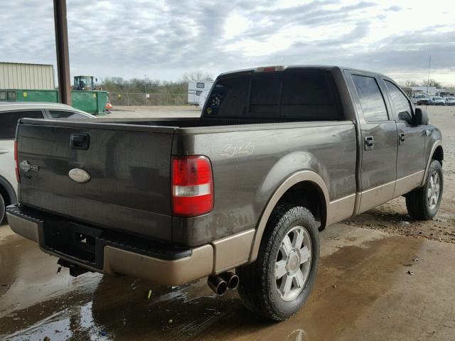 1FTPW14V86KD42771 - 2006 FORD F150 SUPER TWO TONE photo 4