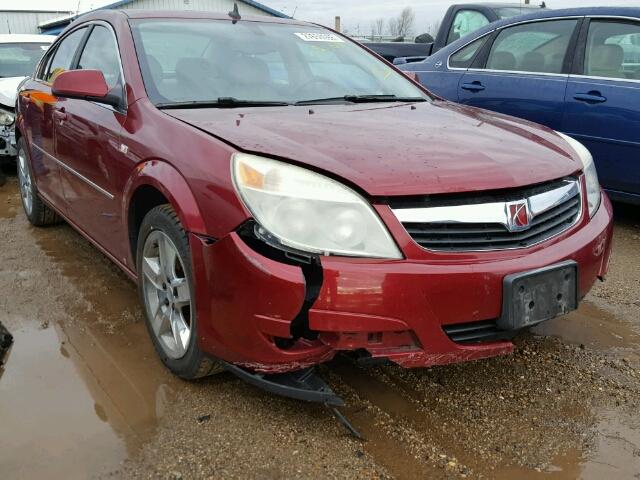 1G8ZS57B18F226153 - 2008 SATURN AURA XE MAROON photo 1