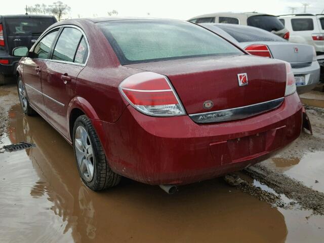 1G8ZS57B18F226153 - 2008 SATURN AURA XE MAROON photo 3