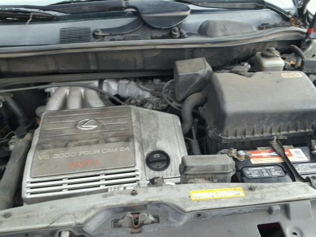 JT6HF10U8Y0126247 - 2000 LEXUS RX 300 SILVER photo 7