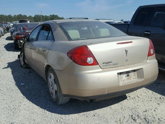 1G2ZF55B464164483 - 2006 PONTIAC G6 SE GOLD photo 3