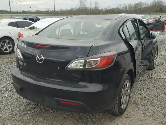 JM1BL1UF1B1471365 - 2011 MAZDA 3 I BLACK photo 4