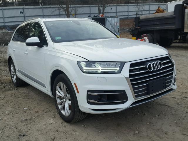 WA1LAAF73HD009391 - 2017 AUDI Q7 PREMIUM WHITE photo 1