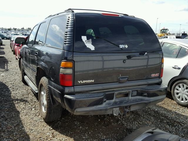 1GKEK63U24J179115 - 2004 GMC YUKON DENA BLACK photo 3