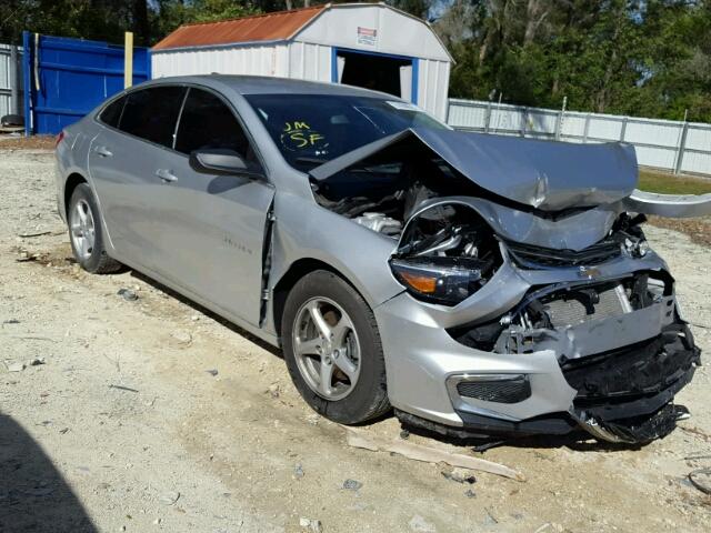 1G1ZB5ST9GF333545 - 2016 CHEVROLET MALIBU LS ვერცხლისფერი ფოტო 1