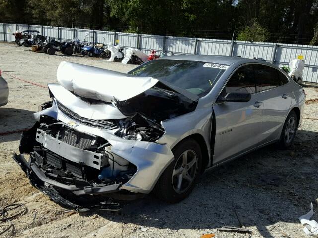 1G1ZB5ST9GF333545 - 2016 CHEVROLET MALIBU LS ვერცხლისფერი ფოტო 2