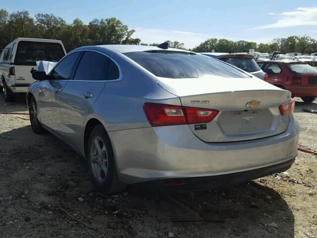 1G1ZB5ST9GF333545 - 2016 CHEVROLET MALIBU LS ვერცხლისფერი ფოტო 3