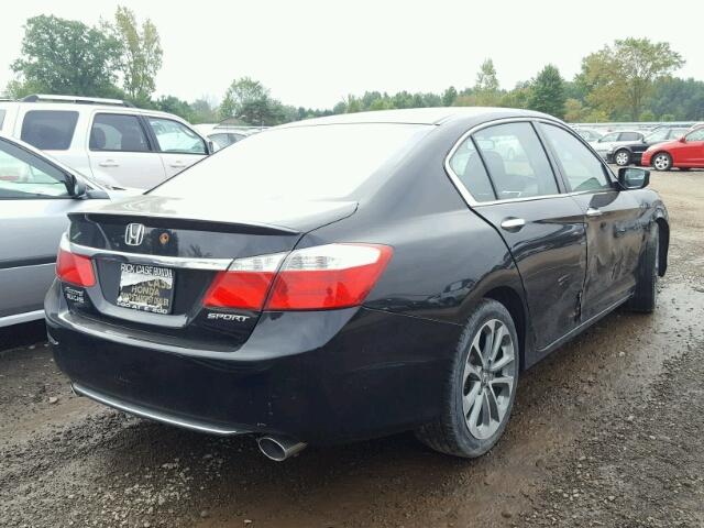 1HGCR2F51EA273517 - 2014 HONDA ACCORD SPO BLACK photo 4