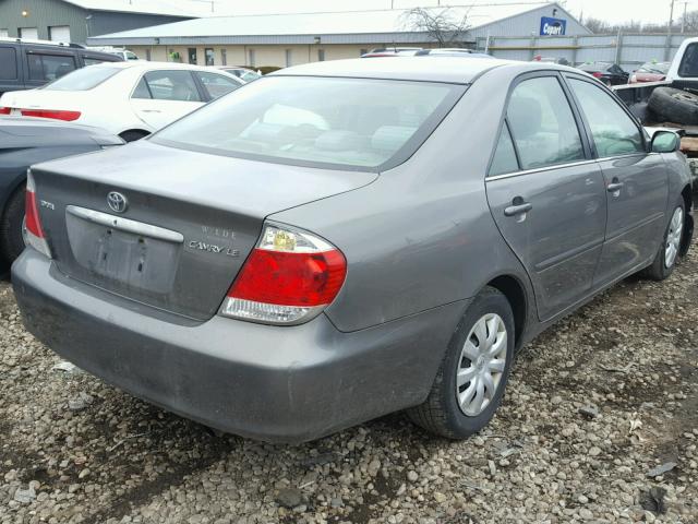 4T1BE32KX6U739416 - 2006 TOYOTA CAMRY LE GRAY photo 4