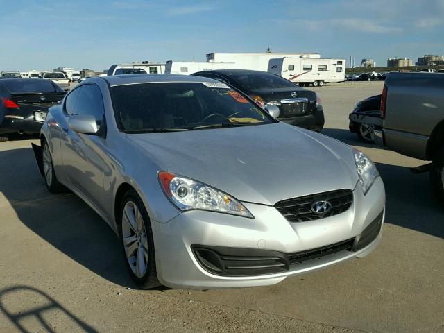 KMHHT6KDXBU045645 - 2011 HYUNDAI GENESIS CO SILVER photo 1