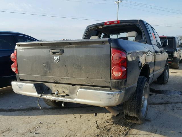 1D7HA18K48J159868 - 2008 DODGE RAM 1500 S BLACK photo 4