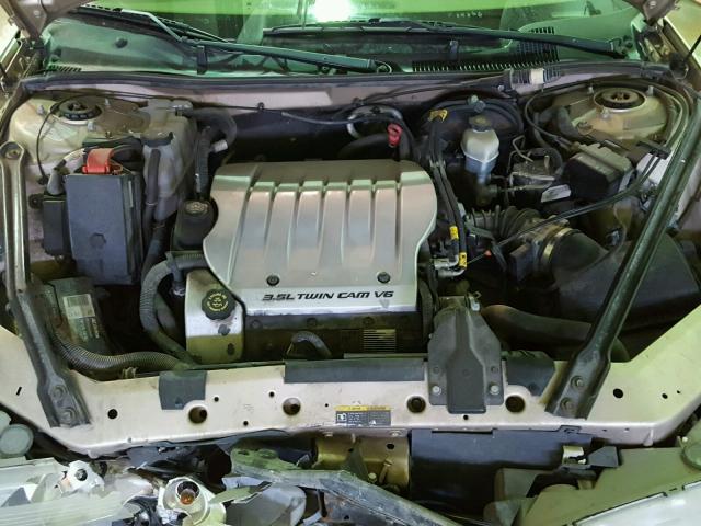 1G3WS52H52F176353 - 2002 OLDSMOBILE INTRIGUE G TAN photo 7