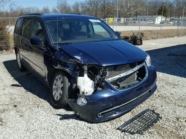 2C4RC1BG3CR266735 - 2012 CHRYSLER TOWN & COU BLUE photo 1