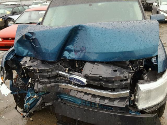 2FMHK6CCXBBD10160 - 2011 FORD FLEX SEL ტალღისფერი ფოტო 7