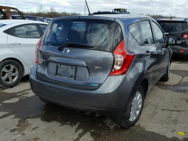 3N1CE2CP7GL403167 - 2016 NISSAN VERSA NOTE GRAY photo 4